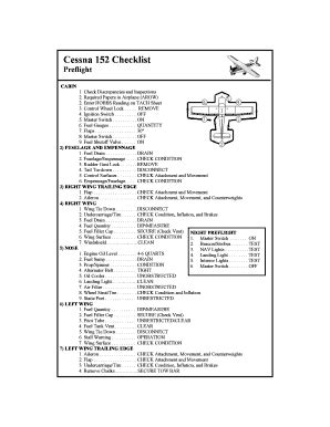 Throttle Friction Lock - ADJUST 16. . Cessna 152 50 hour inspection checklist